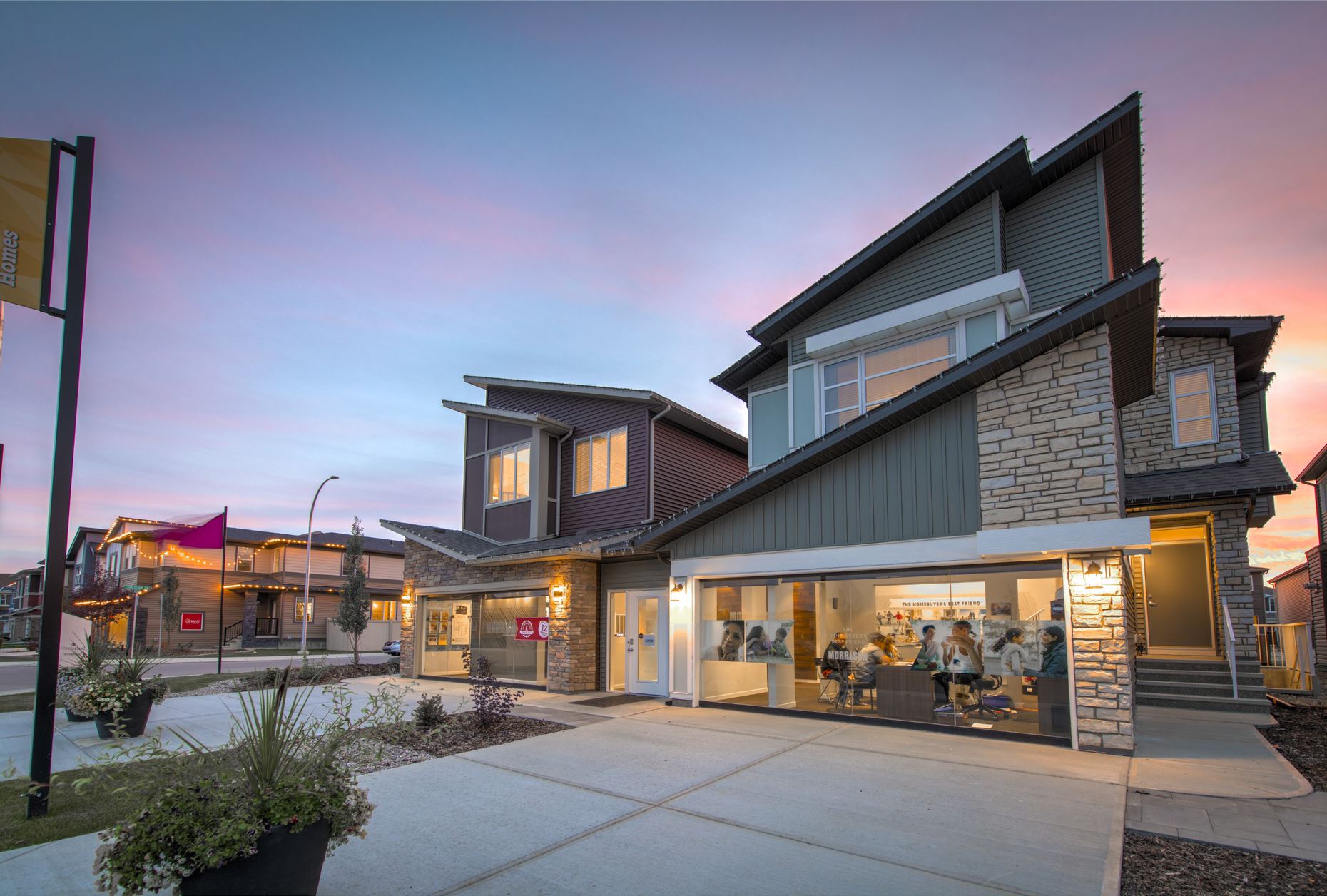 Visit Our Show Homes In Calgary Cornerstone Community   Streetview 